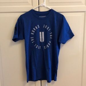 NOBULL Men’s Medium Blue Just The Horns T-Shirt